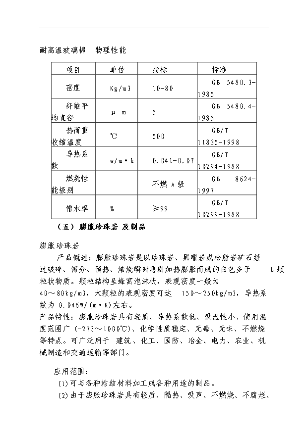 外墻保溫材料項目42頁項目可行性報告（2）第11頁
