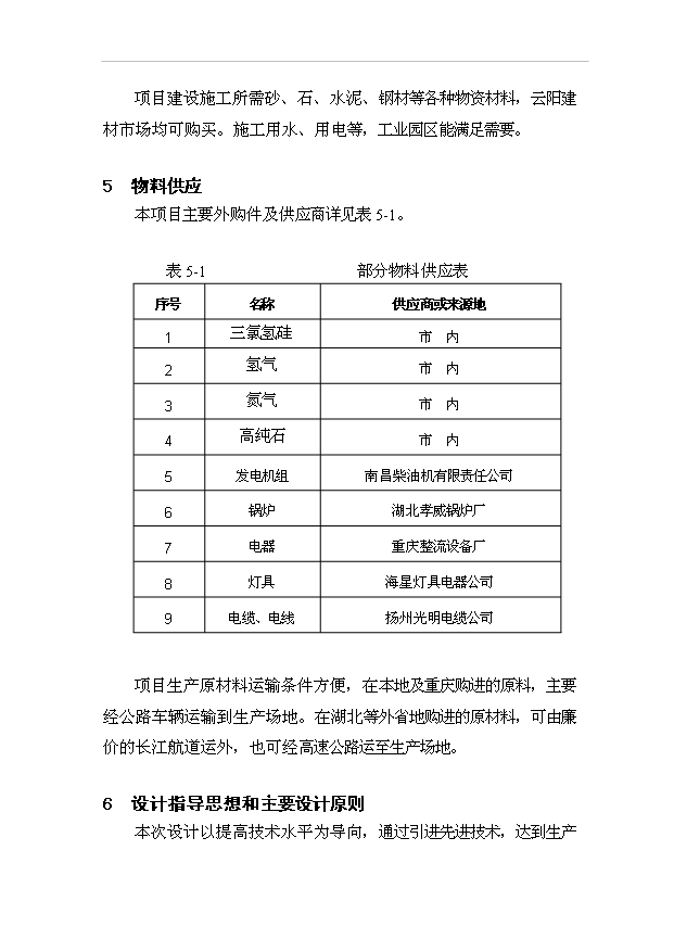（項目成果）300噸多晶硅項目可行性論證申報材料（華經縱橫）第15頁