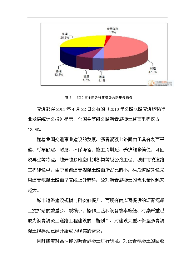 （項目成果）50萬ta瀝青砼攪拌站項目可行性論證申報材料（華經縱橫）第5頁