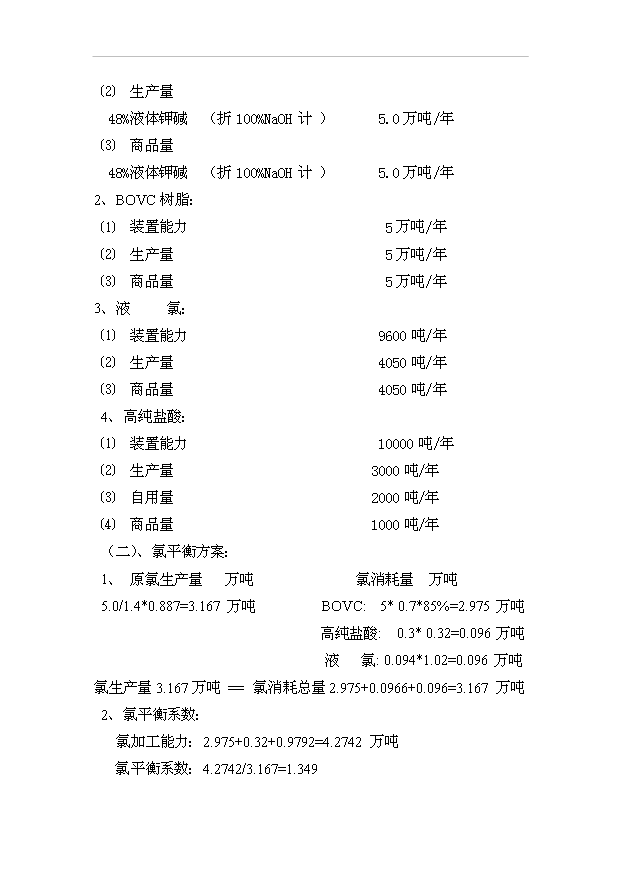 （項目成果）5.6萬噸氫氧化鉀技改項目可行性論證申報材料（華經縱橫）