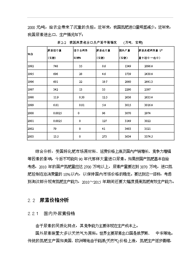 （項目成果）30萬噸尿素工程項目可行性論證申報材料（華經縱橫）
