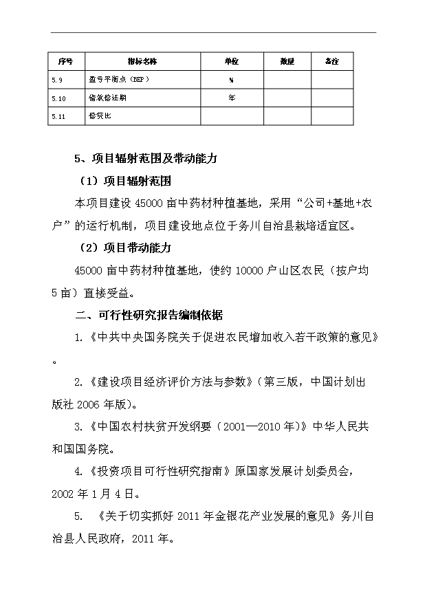 （項目成果）45千畝中藥材種植及加工項目可行性論證申報材料（華經縱橫）第4頁