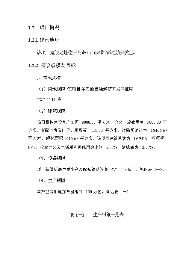 （項目成果）4百萬套空調用電加熱器組件項目可行性論證申報材料（華經縱橫）第10頁