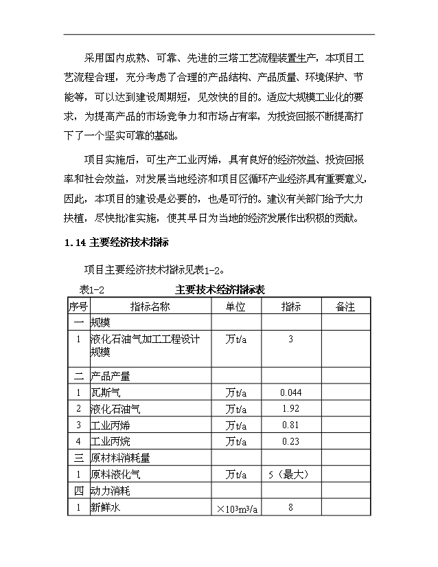 （項目成果）3萬液化石油氣脫硫及精餾項目可行性論證申報材料（華經縱橫）