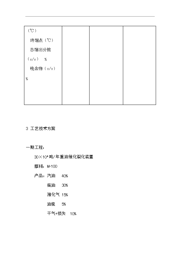 （項目成果）30×104噸重油催化裂化裝置及系統工程項目可行性論證申報材料（華經縱橫）