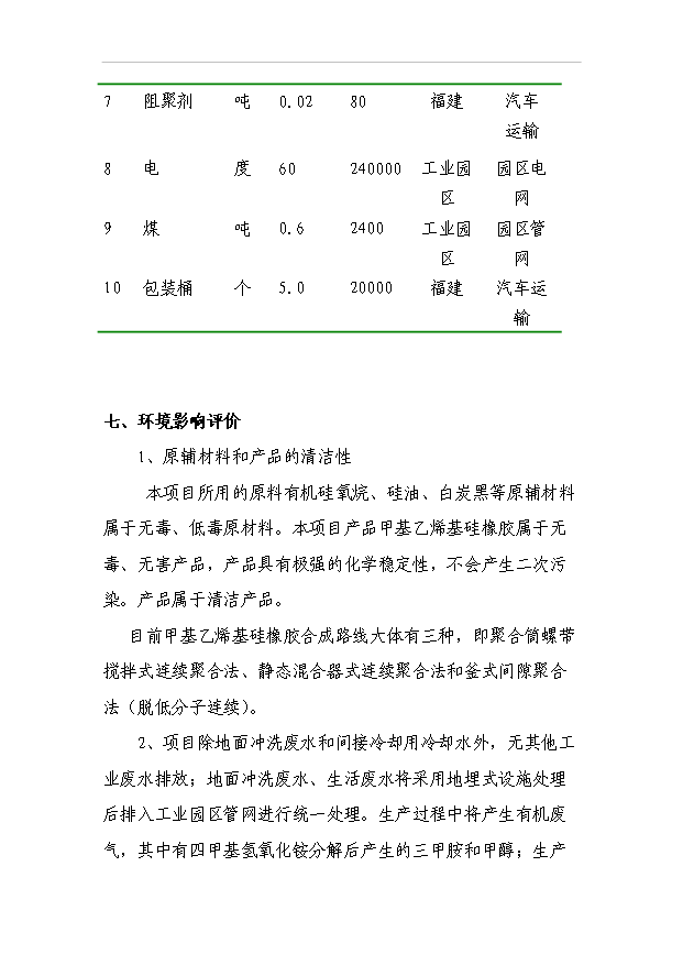 （項目成果）4千噸加成型液體硅橡膠項目可行性論證申報材料（華經縱橫）