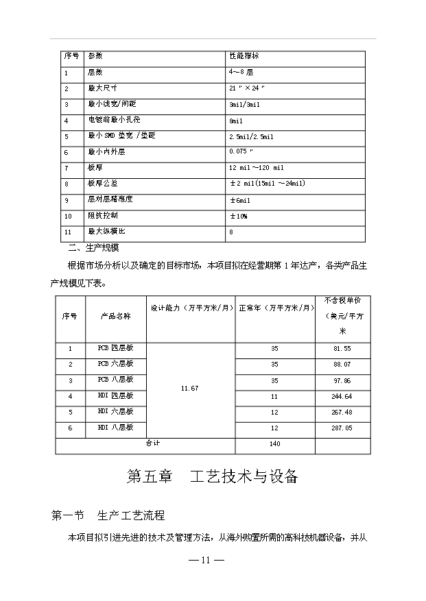 多層及高密度印刷電路板項目65頁項目分析報告范本（0）第13頁