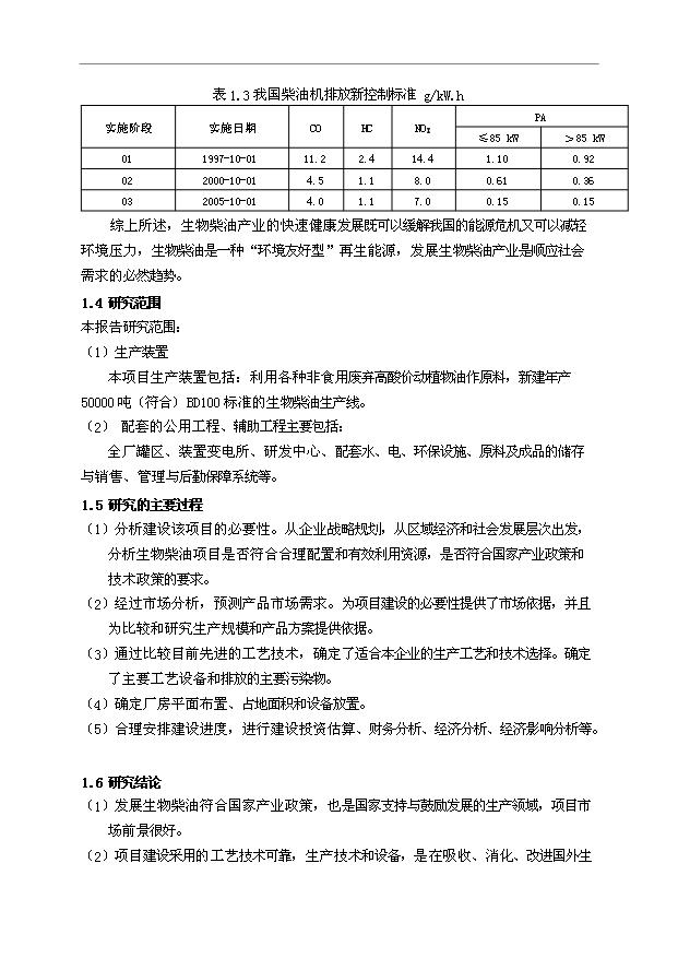 （項目成果）50萬噸生物柴油項目可行性論證申報材料（華經縱橫）第14頁