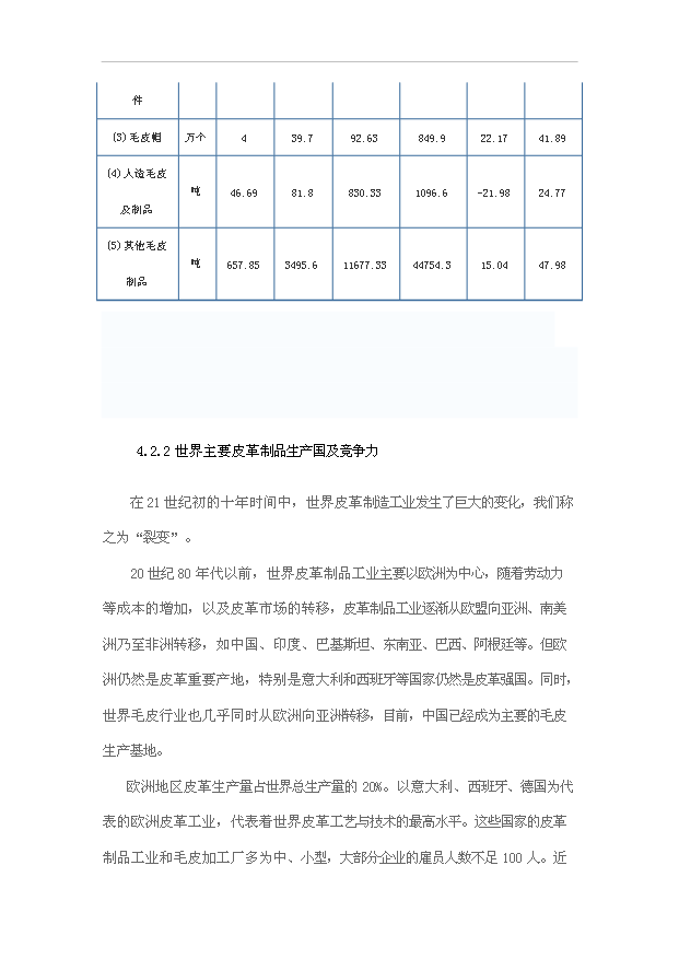 （項目成果）50萬件皮革制品生產線項目可行性論證申報材料（華經縱橫）第12頁