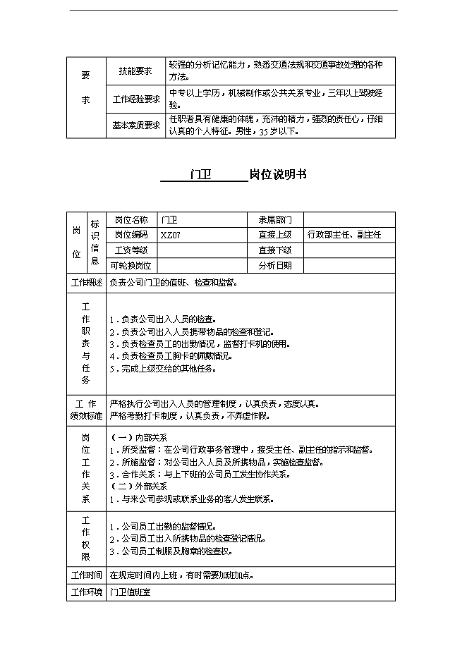 萬科集團房地產開發企業行政事務管理手冊_管理手冊模板預覽圖（11）