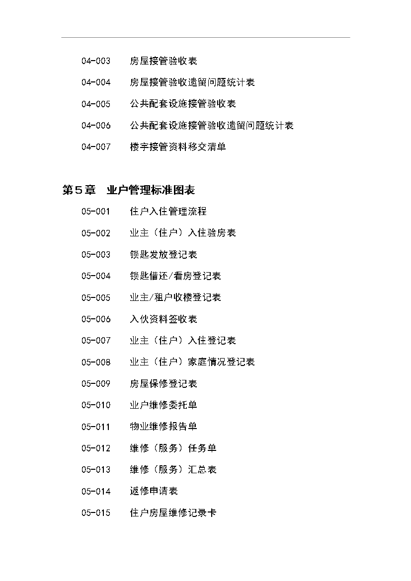 萬科物業管理全套標準文本管理資料_制度匯編第4頁
