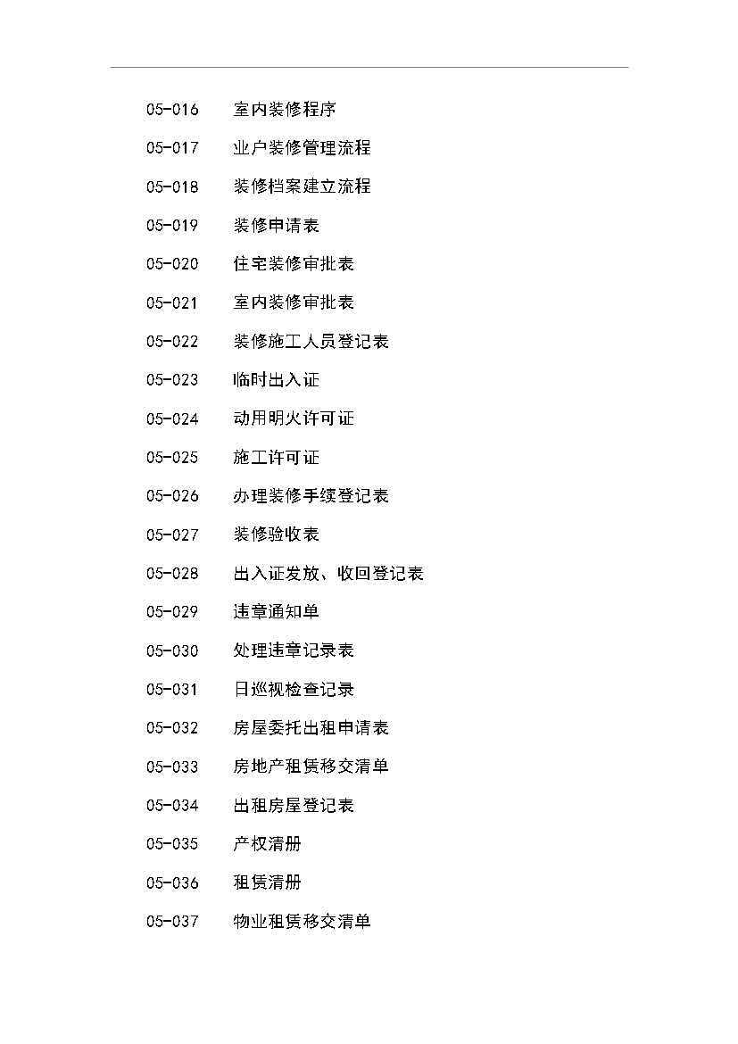 萬科物業管理全套標準文本管理資料_制度匯編第5頁
