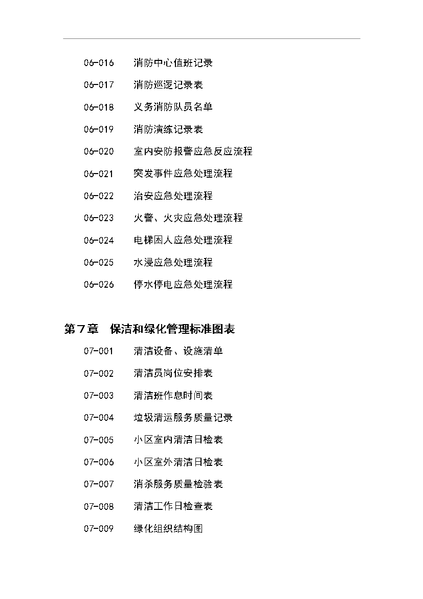 萬科物業管理全套標準文本管理資料_制度匯編第7頁