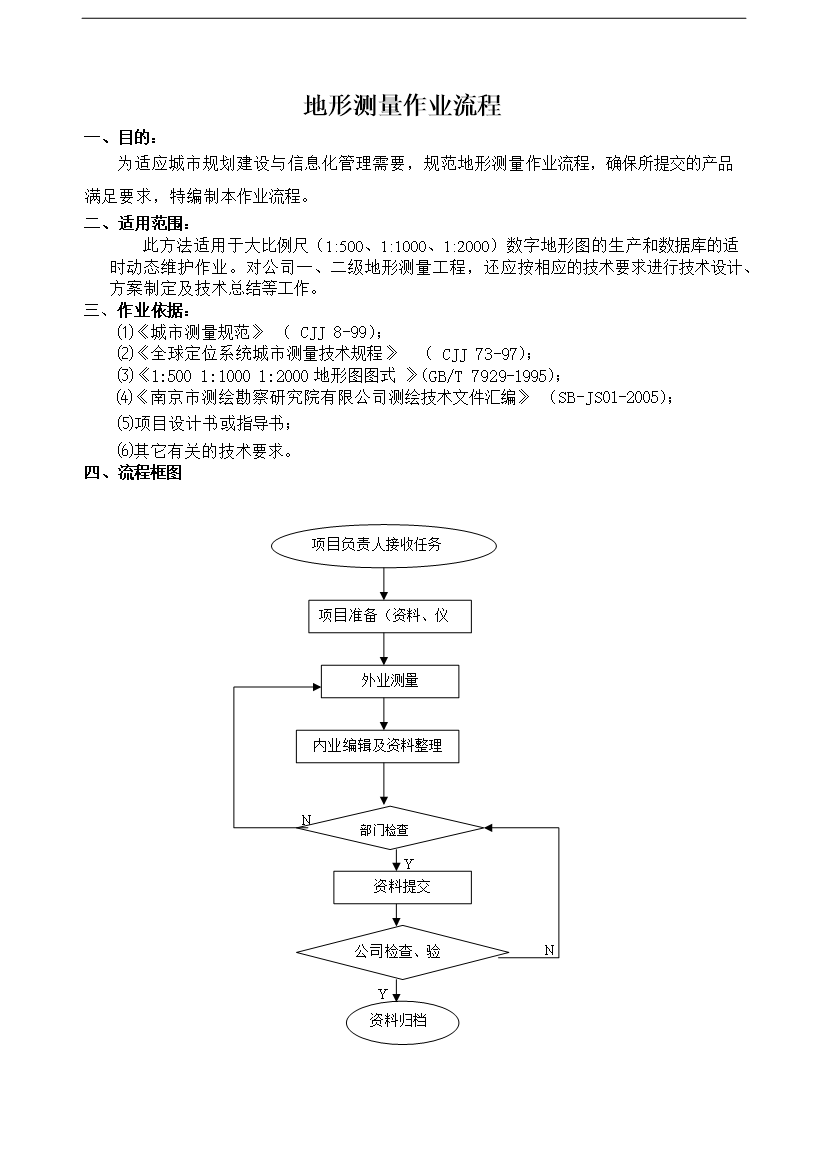 【定稿】GPS測量作業流程制度匯編_全套管理制度第12頁