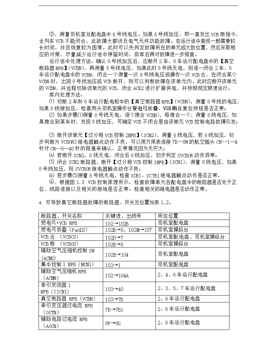 CRH2型動車組行車故障案例制度匯編全套第14頁