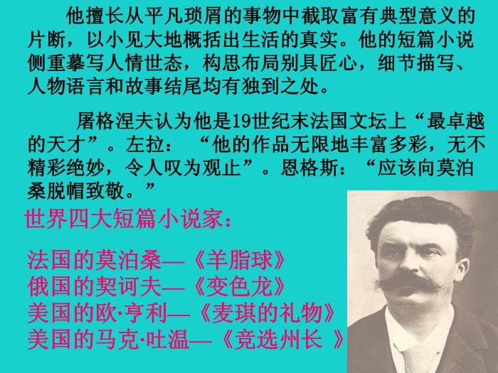 2016_2017學年八年級語文上冊《我的叔叔于勒》課件滬教版        73頁（定稿）第6頁