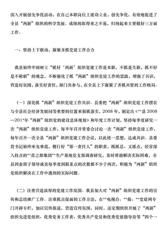 在全縣非公黨建現場會上總結講話第2頁