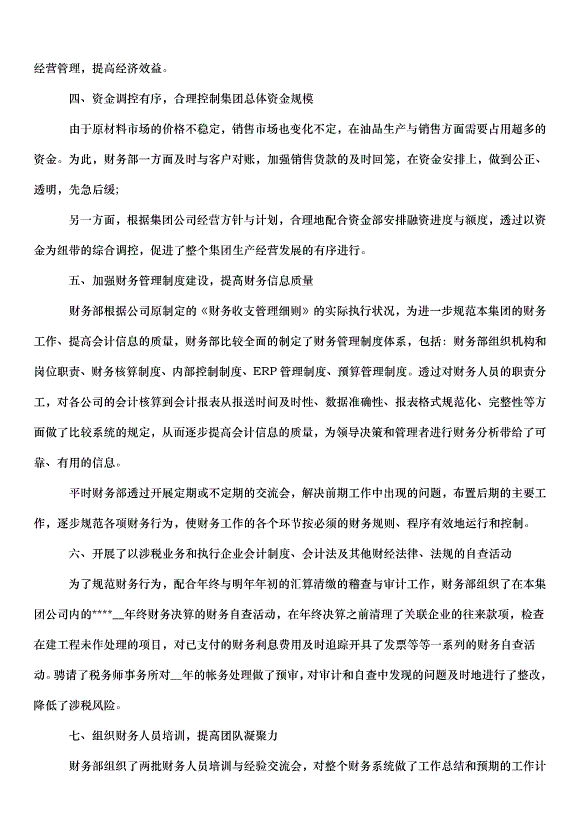 2024財務出納下一年的工作計劃（34篇）第3頁