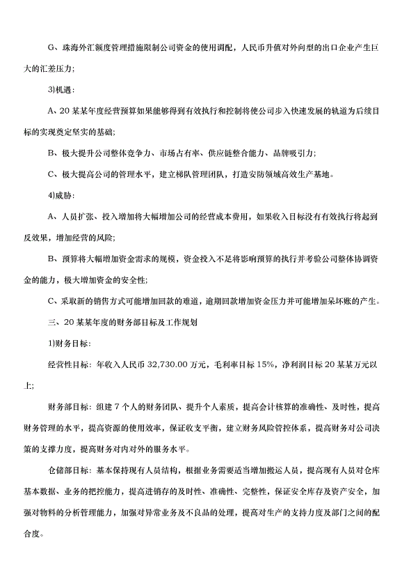 2024財務個人工作計劃第9頁