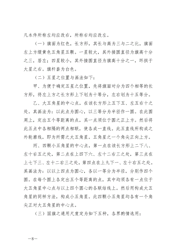 《中華人民共和國國旗法》最新版2021年1月1日生效第8頁