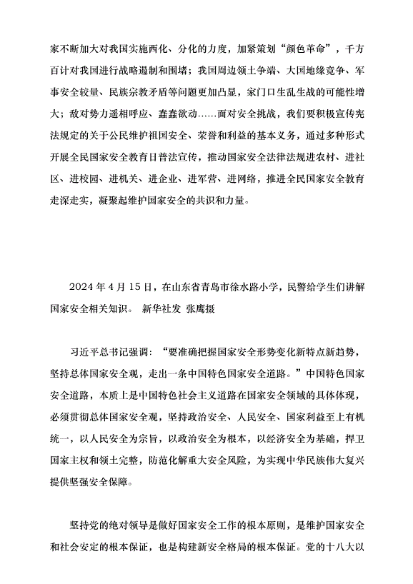 （領導發言）為推進中國式現代化提供堅強安全保障黨課講稿第3頁