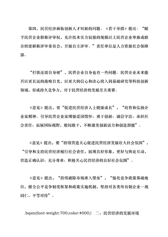 （領導發言）聚焦高質量發展 促進民營經濟發展壯大黨課講稿第10頁