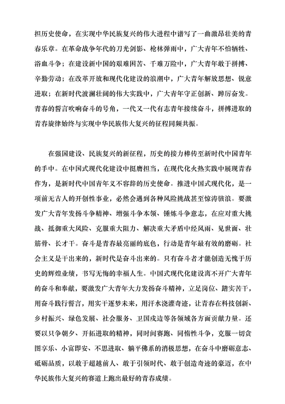 （領導發言）推動新時代青年工作蓬勃發展黨課講稿第5頁