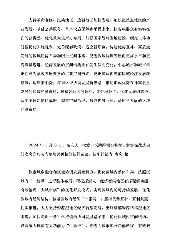 （領導發言）兩會系列評論⑧丨寫好城鄉融合和區域協調發展這篇大文章黨課講稿第3頁