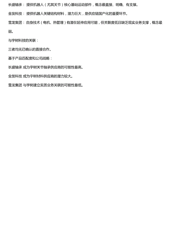 宇樹科技開啟上市輔導，受益上市公司：雪龍集團、金發科技、長盛軸承投資分析預覽圖（5）