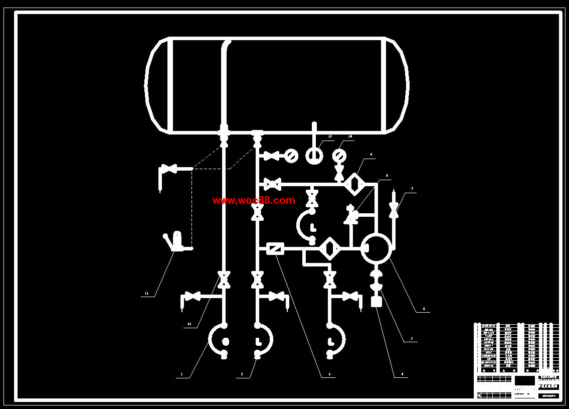 HQ5160G+LPG運輸罐車改裝設計【畢業設計全套圖紙】