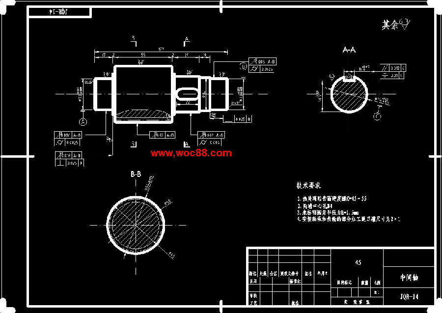 （定稿）六自由度關節型機器人腰部結構設計（有CAD圖紙的喲）CAD截圖08