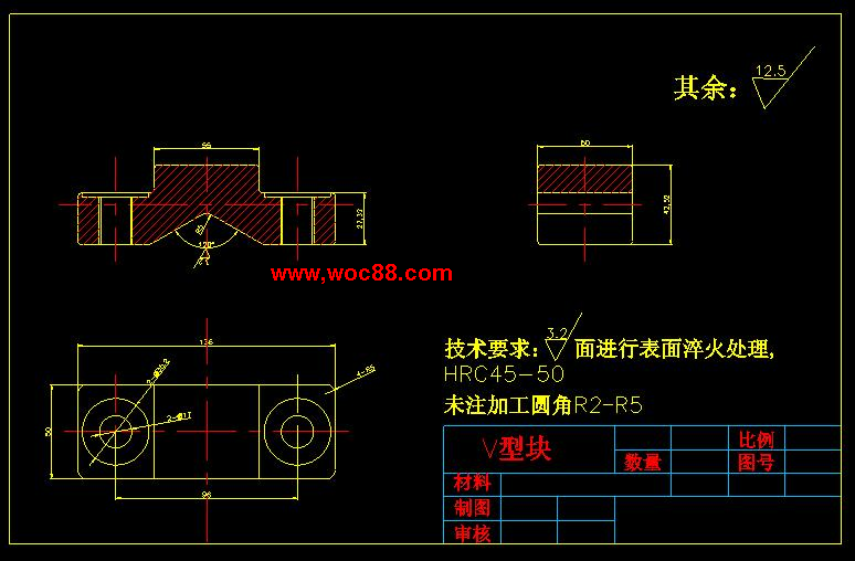 （定稿）十字軸加工工藝及車夾具設計（有CAD圖紙的喲）CAD截圖02