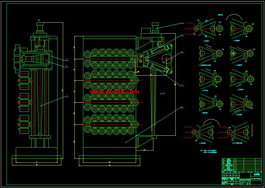 （全套CAD）換刀機器人機械系統的設計（終稿）CAD截圖02