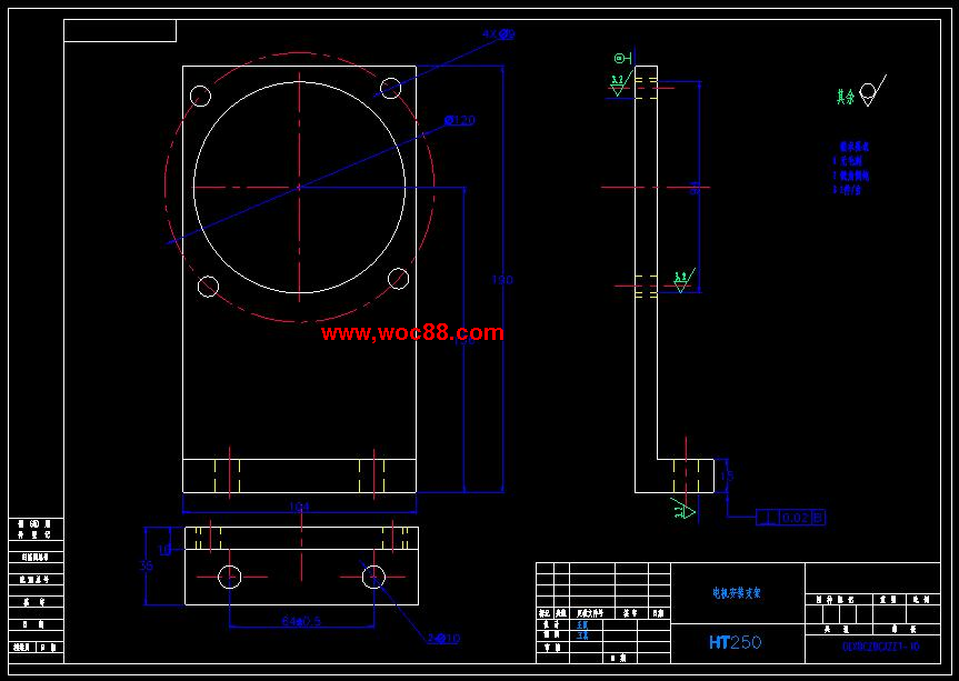 （全套CAD）木片定長剪板機的設計（終稿）CAD截圖06