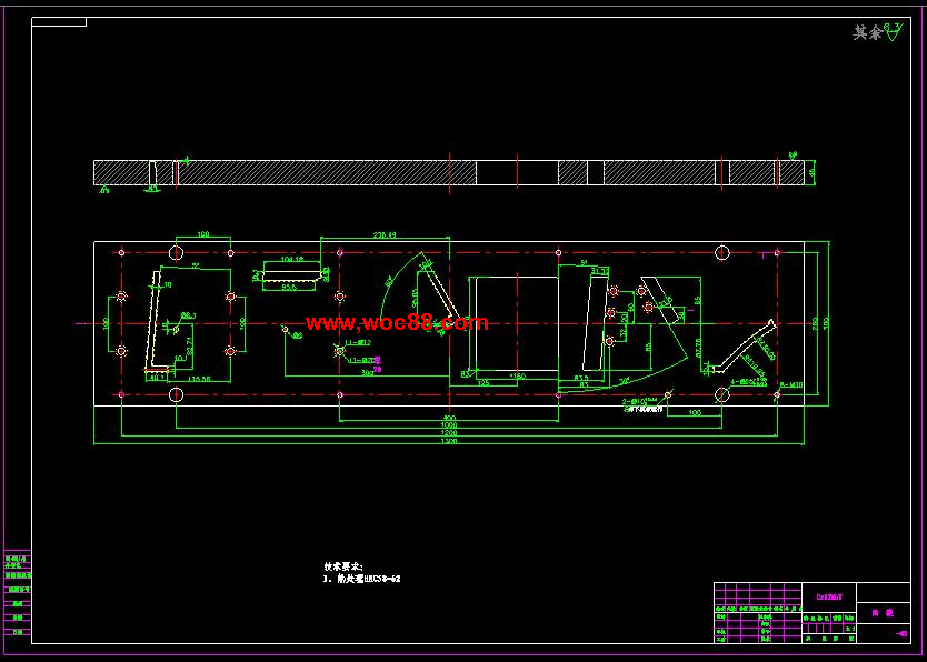（全套CAD）汽車防撞后支架級進模設計（終稿）CAD截圖03