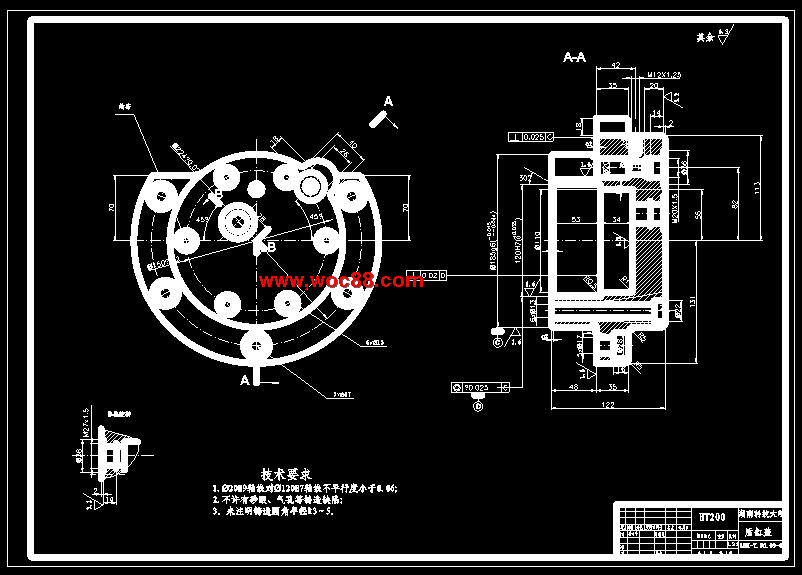 （全套CAD）木工用異型槽龍門銑床液壓系統改進及除塵設計（終稿）CAD截圖05