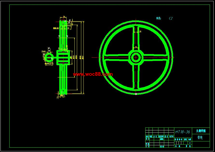 （全套CAD）擠壓成型打填機設計（終稿）CAD截圖06