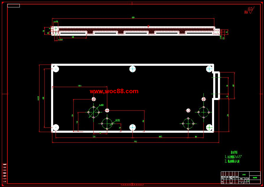 （全套CAD）曲軸零件的數控工藝及工裝夾具設計（終稿）CAD截圖04