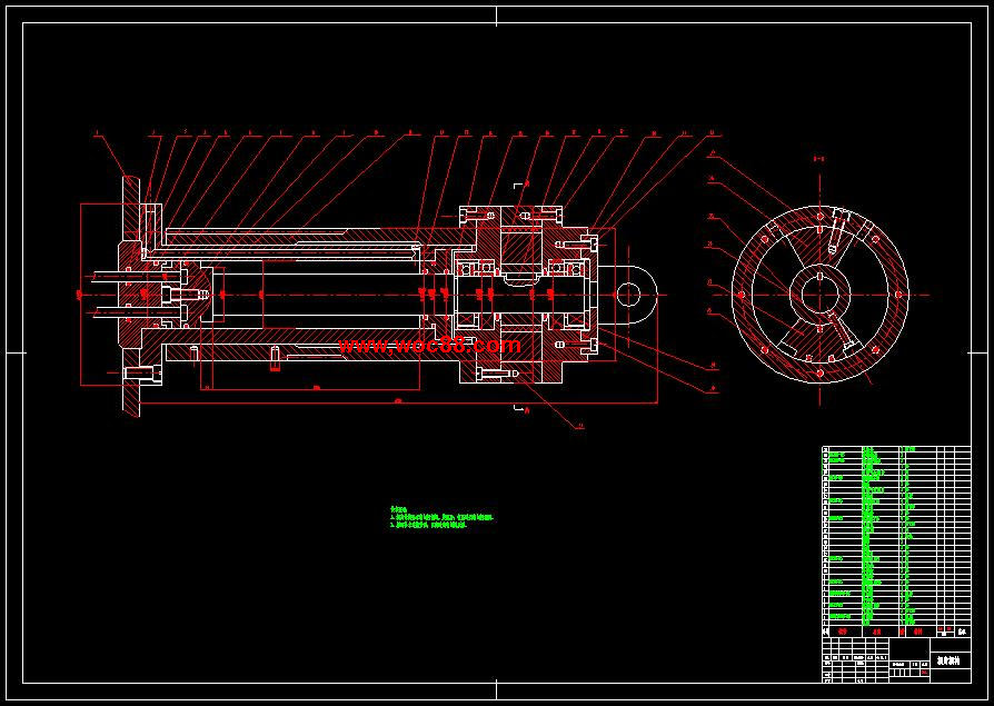 （全套CAD）換刀機械手設計（終稿）CAD截圖05