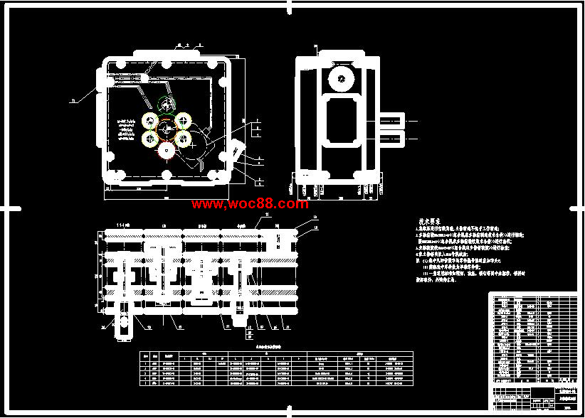 （定稿）發動機支架立式單面組合鉆床總體設計和主軸箱設計（有CAD圖紙的喲）CAD截圖01