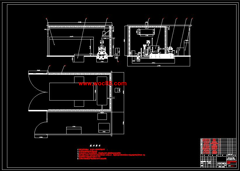 （全套CAD）汽車低溫試驗室設計（終稿）CAD截圖06