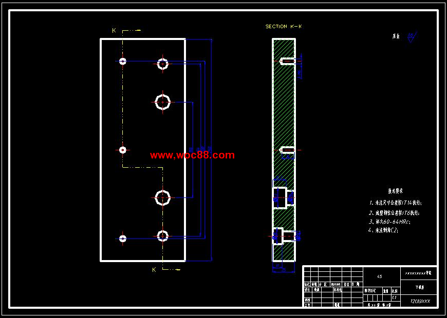 （全套CAD）汽車輪轂壓鑄模具設計（終稿）CAD截圖04