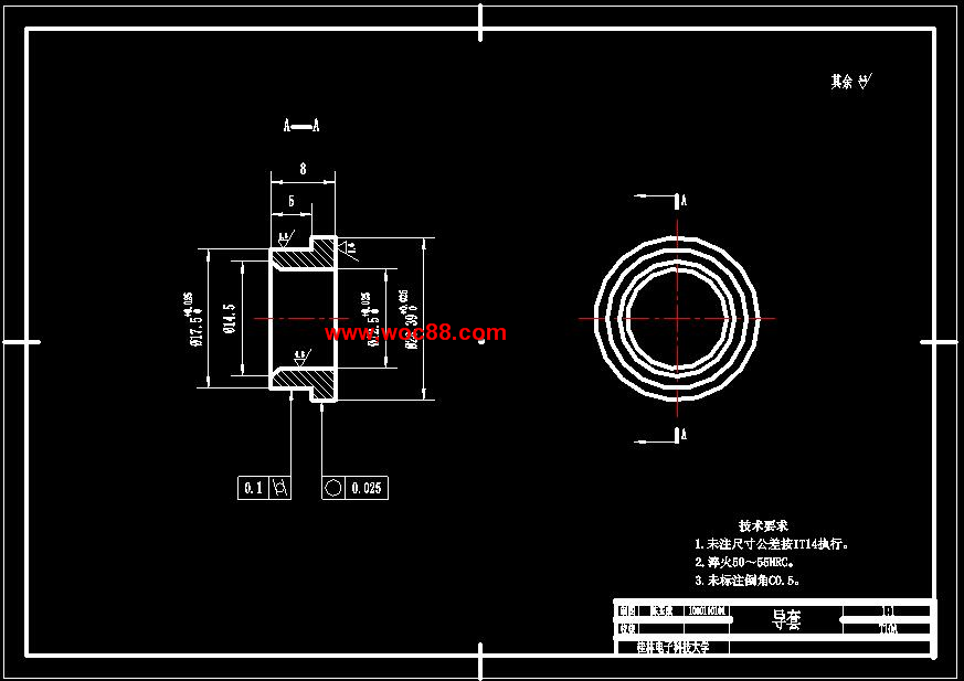 （全套CAD）時尚藝術板凳注塑模具設計（終稿）CAD截圖02