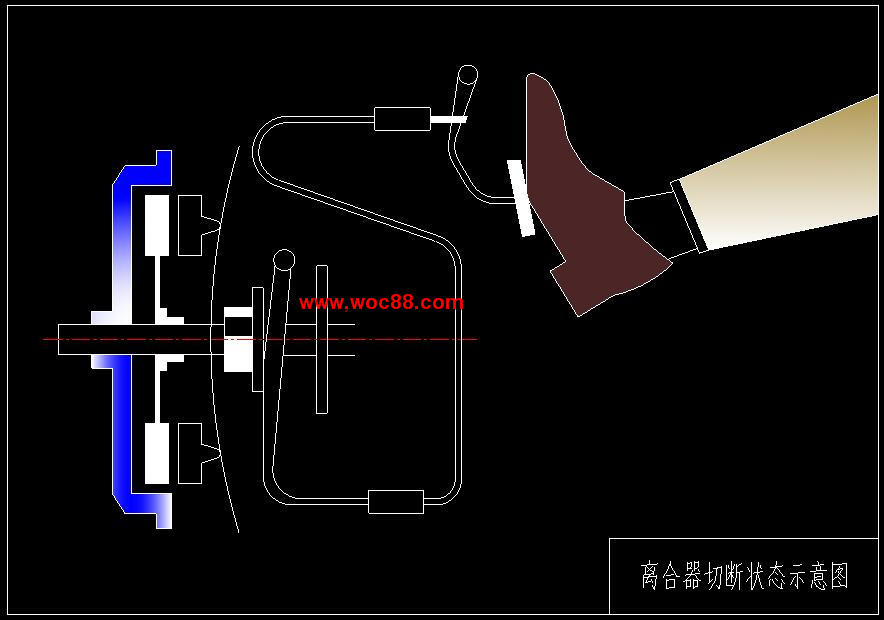 （全套CAD）汽車螺旋彈簧離合器的設計（終稿）CAD截圖02
