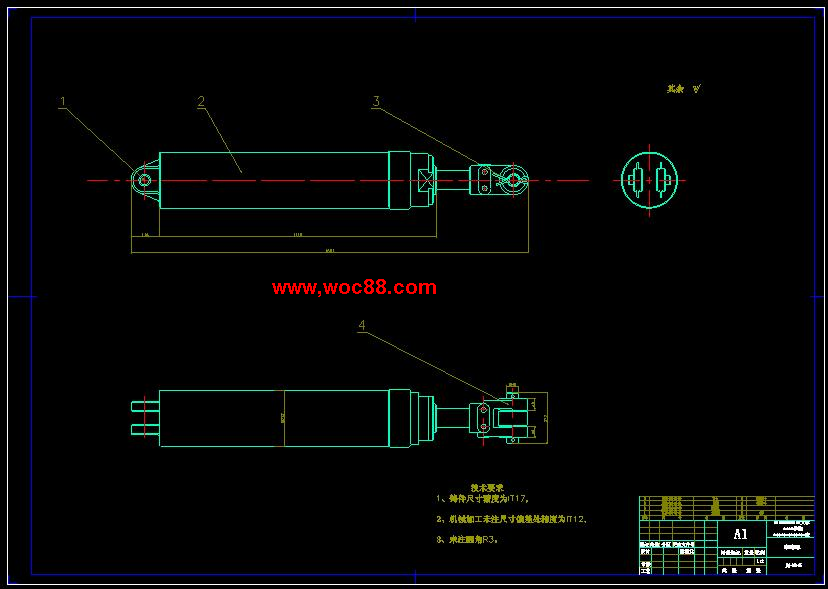 （全套CAD）攪拌機傳動鏈與結構設計（終稿）CAD截圖02