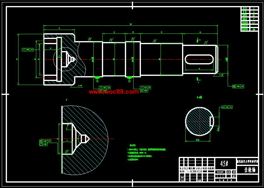 （全套CAD）無級調速提升絞車設計（終稿）CAD截圖03