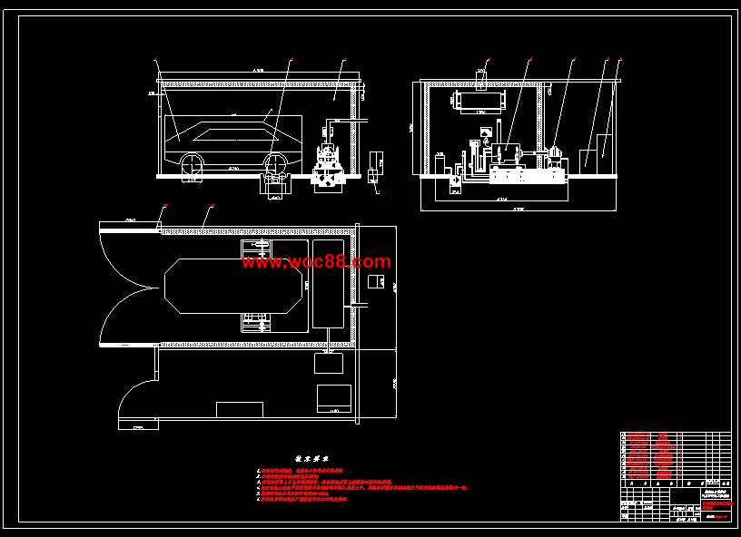 （全套CAD）汽車低溫試驗室設計（終稿）CAD截圖08