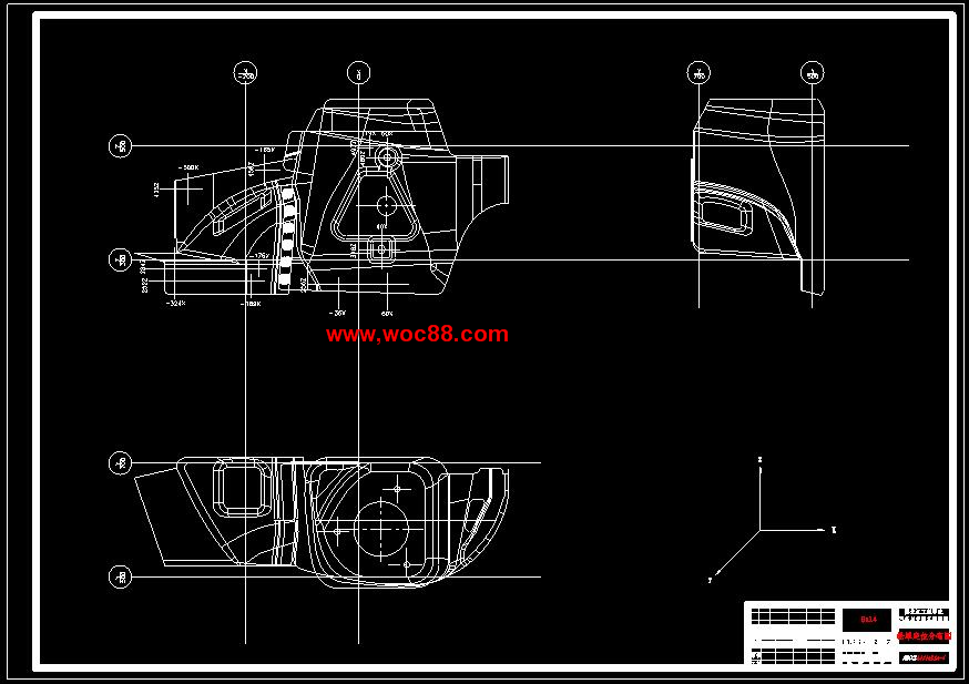 （全套CAD）汽車車輪輪罩焊裝夾具設計（終稿）CAD截圖07