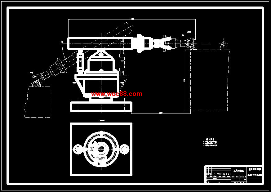 （全套CAD）曲軸搬運機械手畢業設計（終稿）CAD截圖03