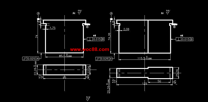 （全套CAD）汽車車門墊板的沖裁模具設計（終稿）CAD截圖04